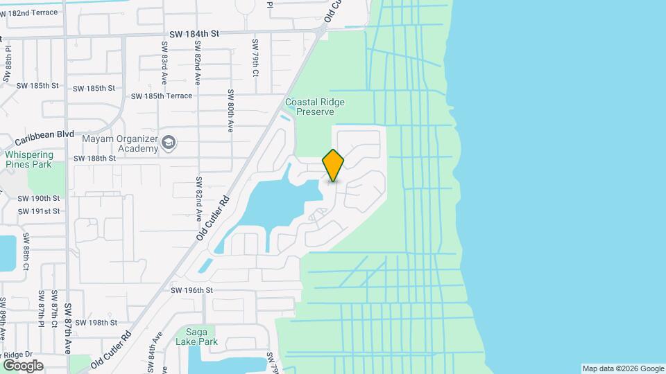 18861 SW 77th Ct Map and Location Details