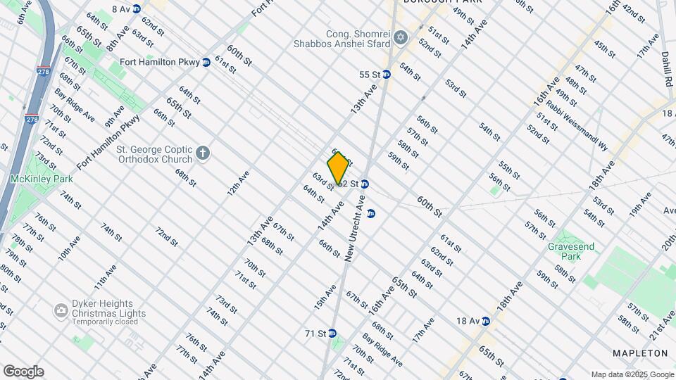 1365 63rd St Map and Location Details