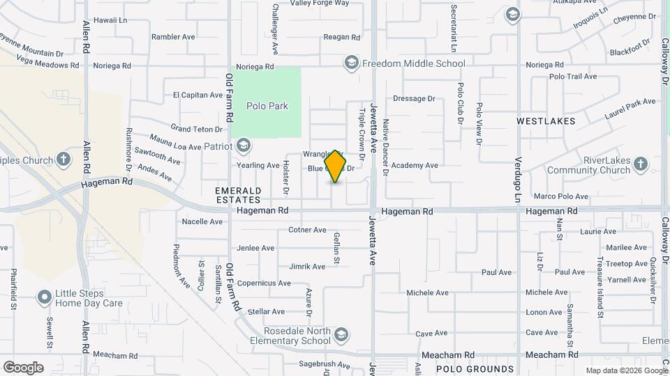 4316 Range Dr Map and Location Details