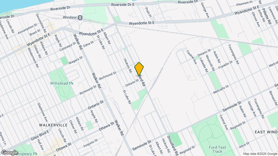 1197 Drouillard Rd Mapa y Detalles de la Ubicación