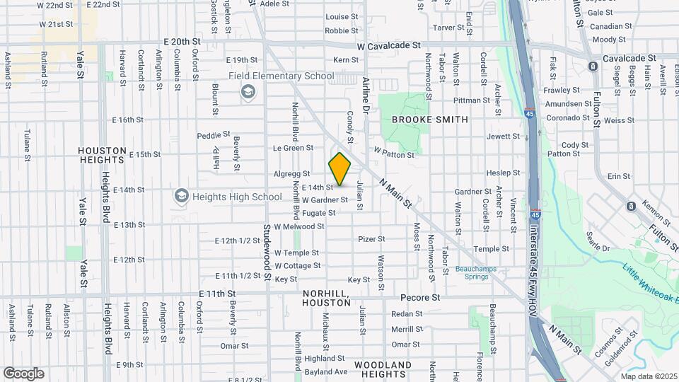 926 E 14th St Mapa y Detalles de la Ubicación