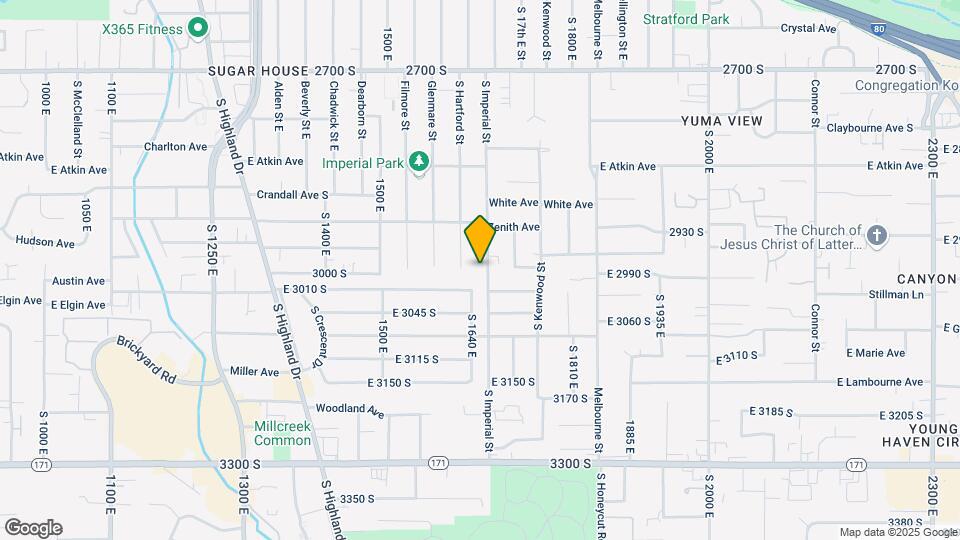 2978 S Imperial St Map and Location Details