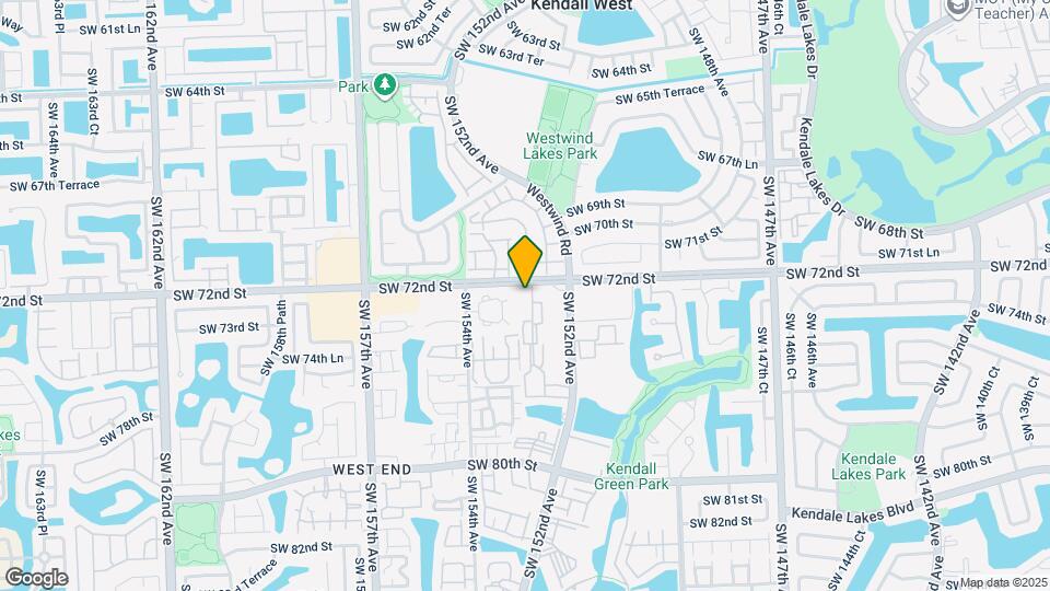15302 SW 72nd St Map and Location Details