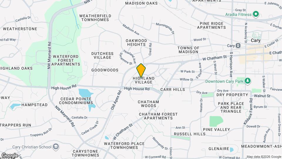 553 Matheson Place Map and Location Details