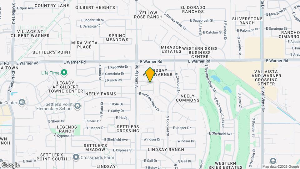 881 E Stottler Dr Mapa y Detalles de la Ubicación