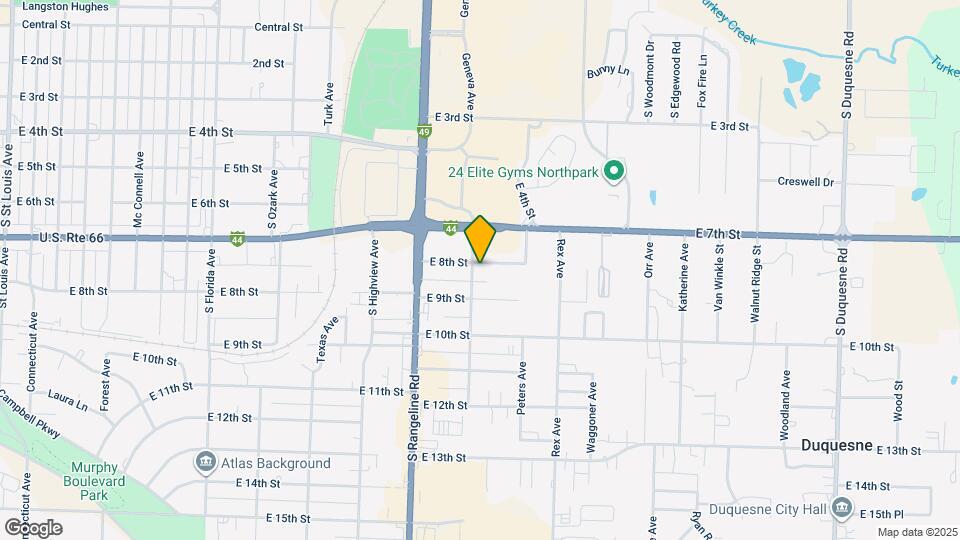 3102 E 8th St Map and Location Details