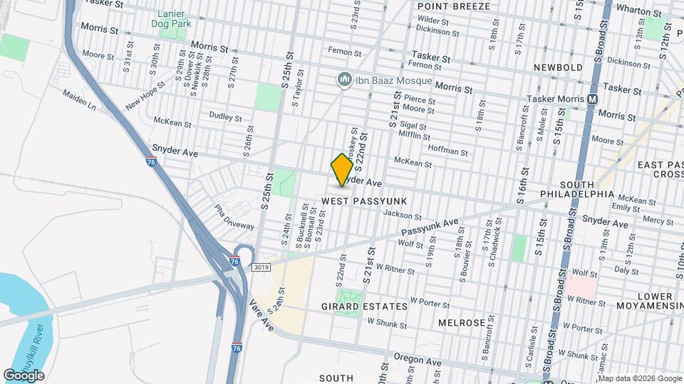 2223 Winton St Map and Location Details