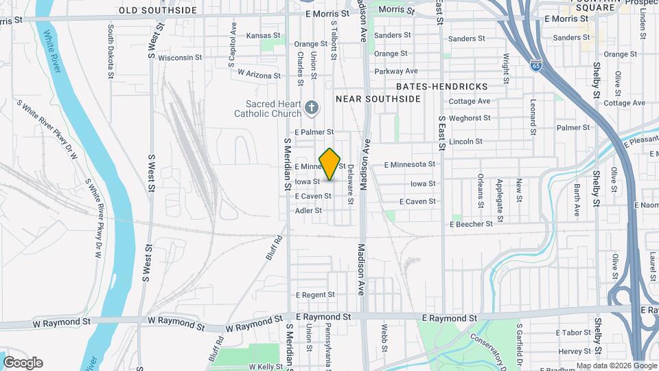 1734 S Talbott St Mapa y Detalles de la Ubicación