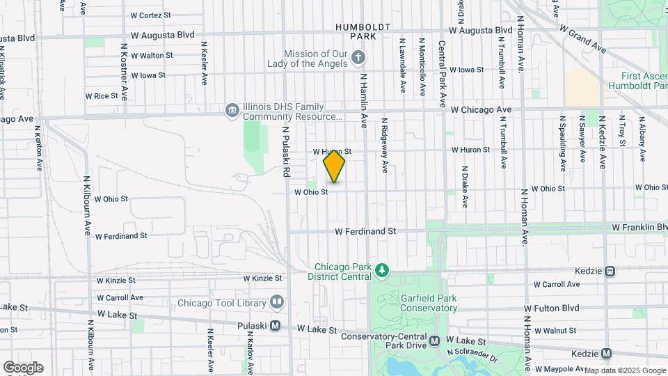 547 N Springfield Ave Map and Location Details