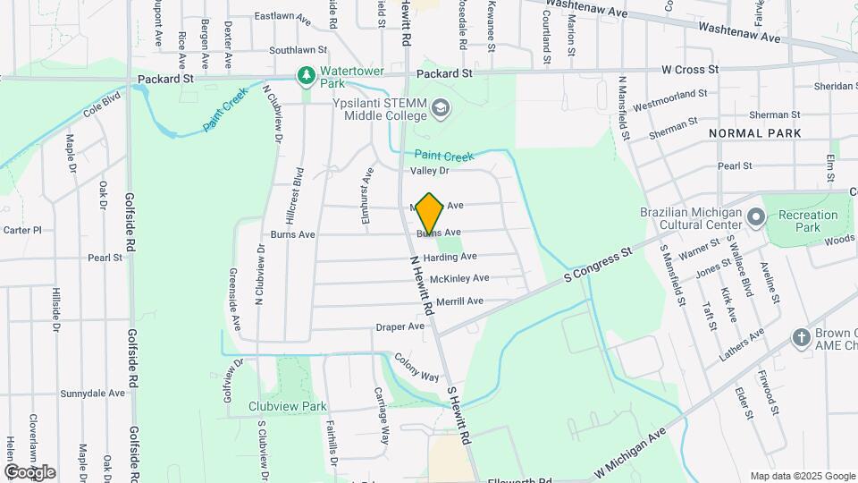 2017 Harding Ave Mapa y Detalles de la Ubicación