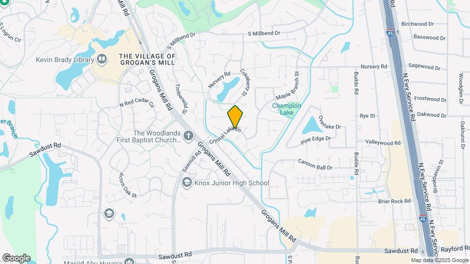 33 Crystal Lake Ln Map and Location Details