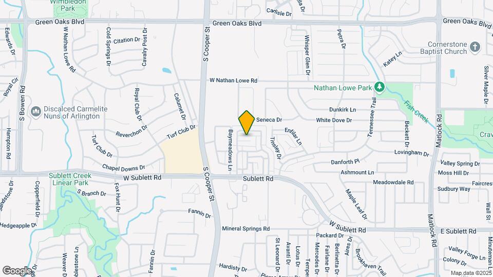 1107 Falconcrest Ct Map and Location Details