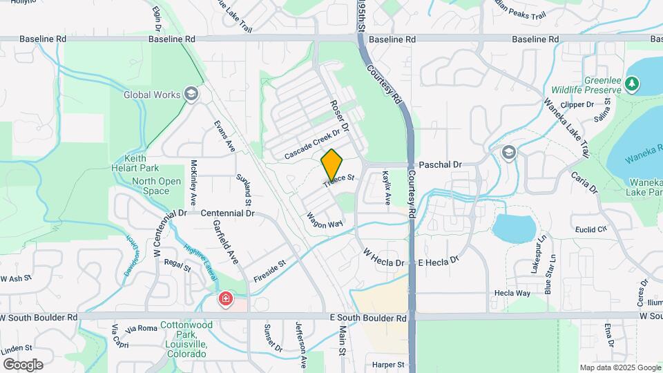 900 Treece St Map and Location Details