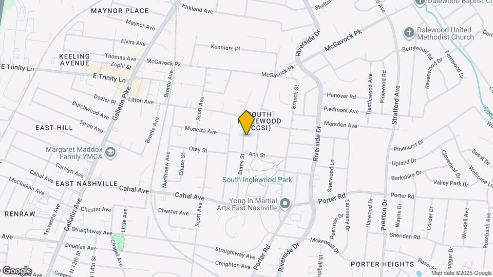 2223 Burns St Map and Location Details