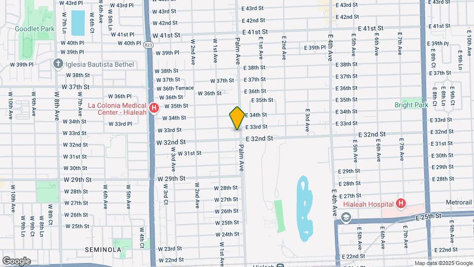 3250 W Palm Ave Map and Location Details