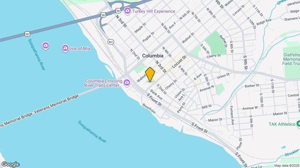 147 Locust St Map and Location Details