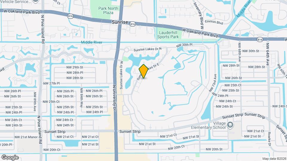 2794 NW 80th Ave Mapa y Detalles de la Ubicación