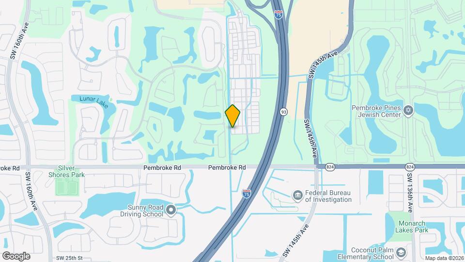 1522 SW 147th Ter Map and Location Details