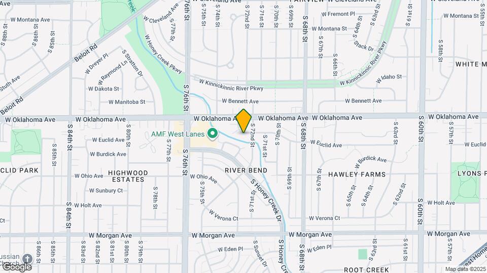 7223 W Lakefield Dr, Unit #3 Mapa y Detalles de la Ubicación