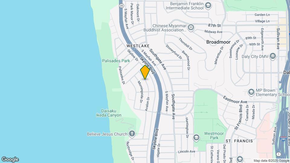 52 Avalon Dr, Unit 3 Bedroom Map and Location Details