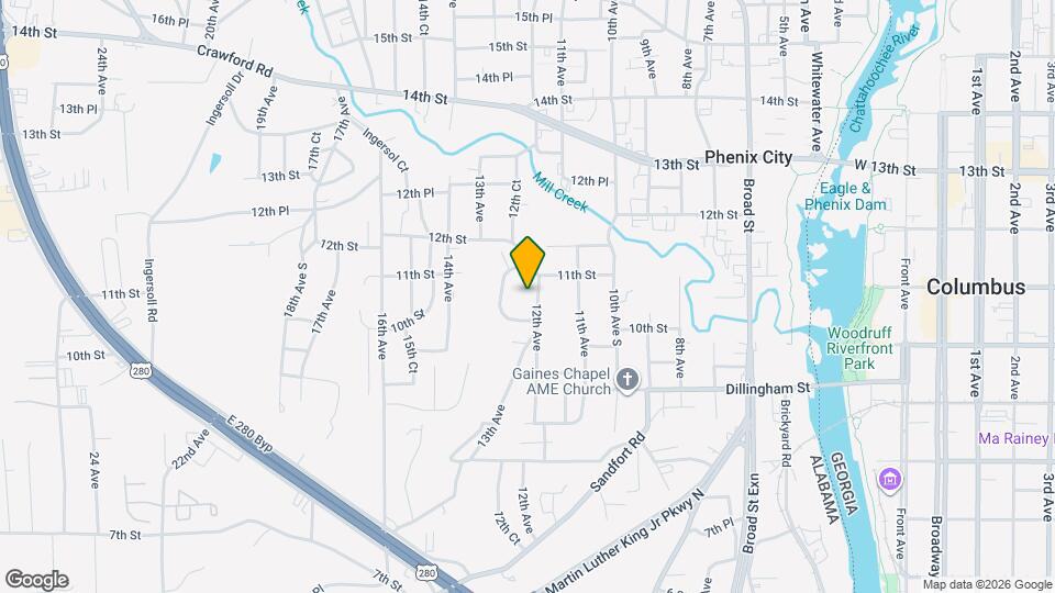 1015 12th Ave Map and Location Details