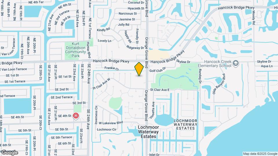 4749 Orange Grove Blvd Map and Location Details