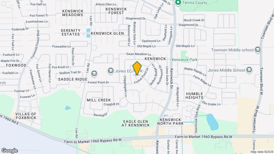 20014 Bishops Gate Ln Map and Location Details