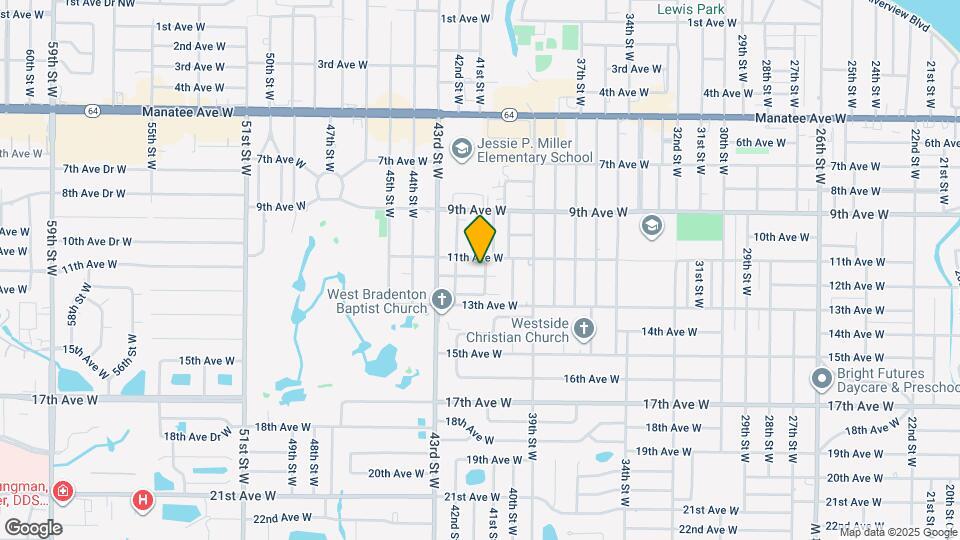 4108 12th Ave W Map and Location Details