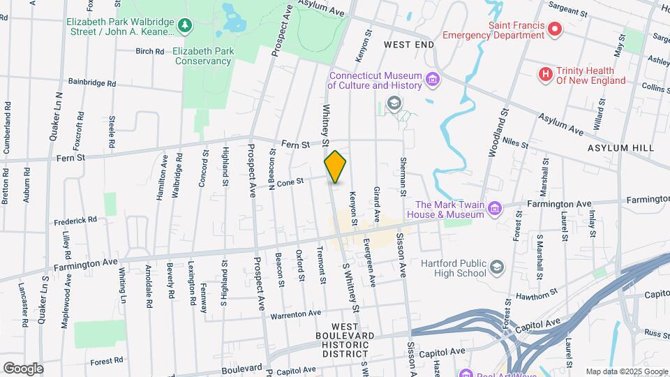 62 Whitney St Map and Location Details