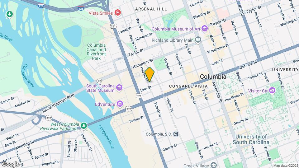 1324 Pulaski St-Unit -#A105 Map and Location Details