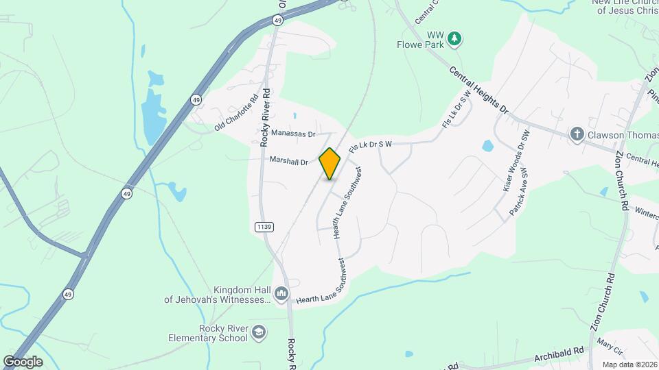 4444 Fls Lk Dr S W Map and Location Details