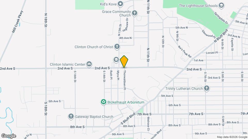 1233 2nd Ave S Map and Location Details