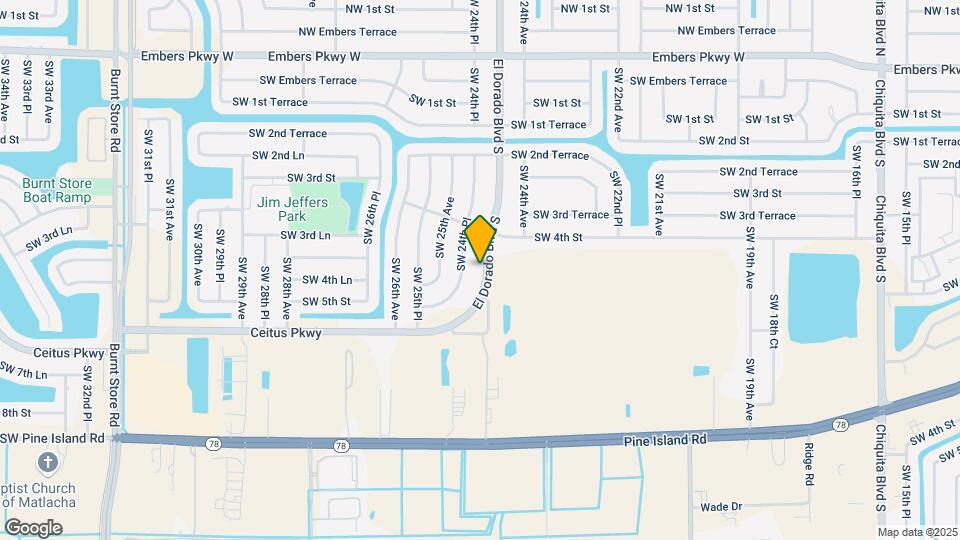 324 El Dorado Blvd S Mapa y Detalles de la Ubicación