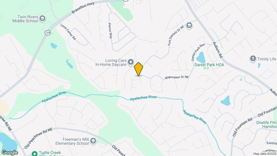 1603 Fort Perry Way Map and Location Details