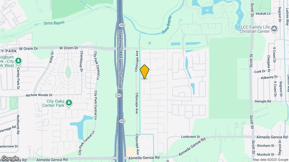 2515 Skyview Cove Court Map and Location Details