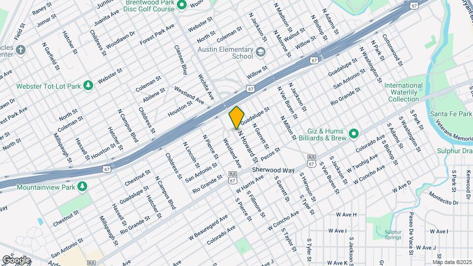 315 N Howard St Map and Location Details