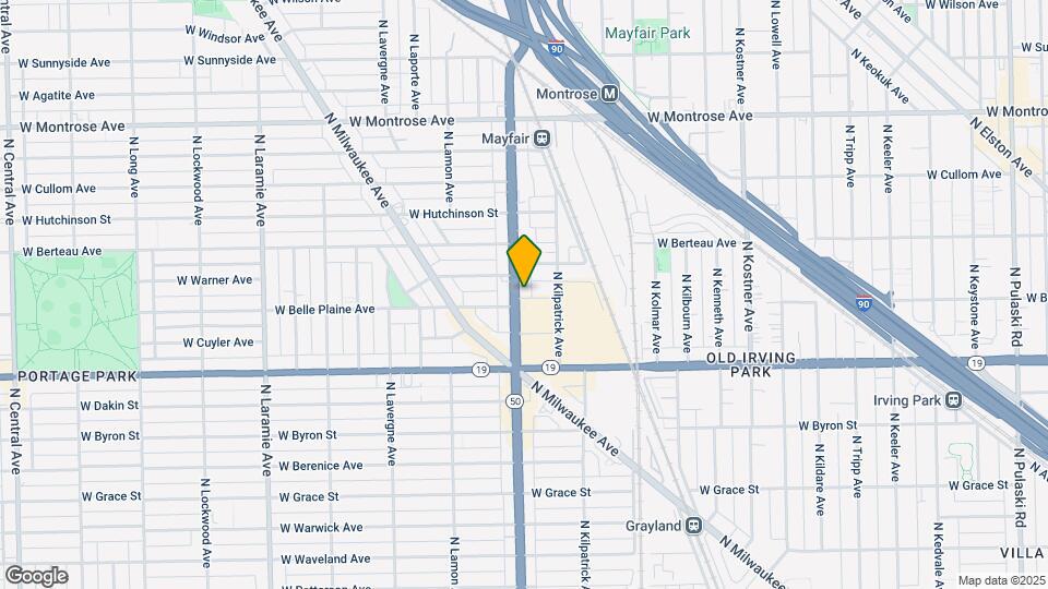 4101 N Cicero Ave Mapa y Detalles de la Ubicación