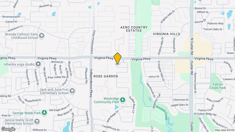 9716 Mulligan Dr Map and Location Details
