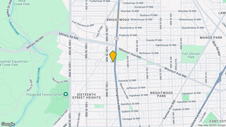 Georgia Flats Map and Location Details