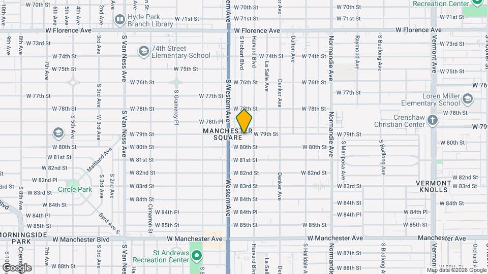 1722 W 79th St Mapa y Detalles de la Ubicación