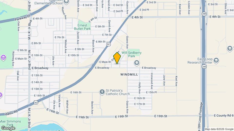 3011 E. Broadway- Map and Location Details