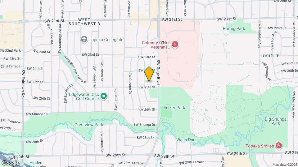 2433 SW Madeline Ln Map and Location Details