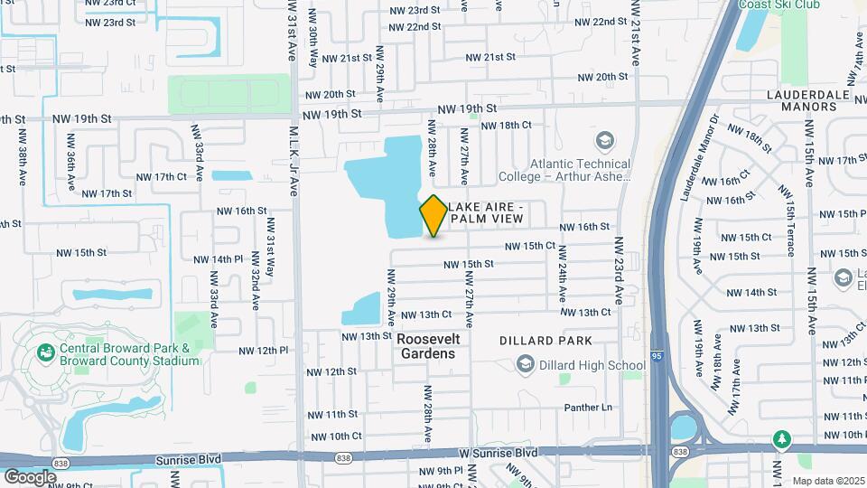 2781 NW 15th Ct Map and Location Details