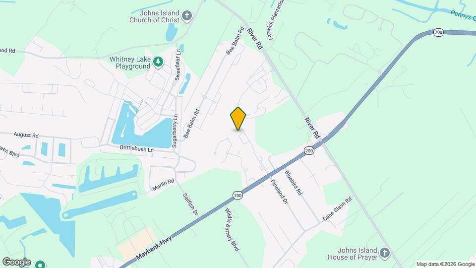 2901 Maybry Dr Map and Location Details