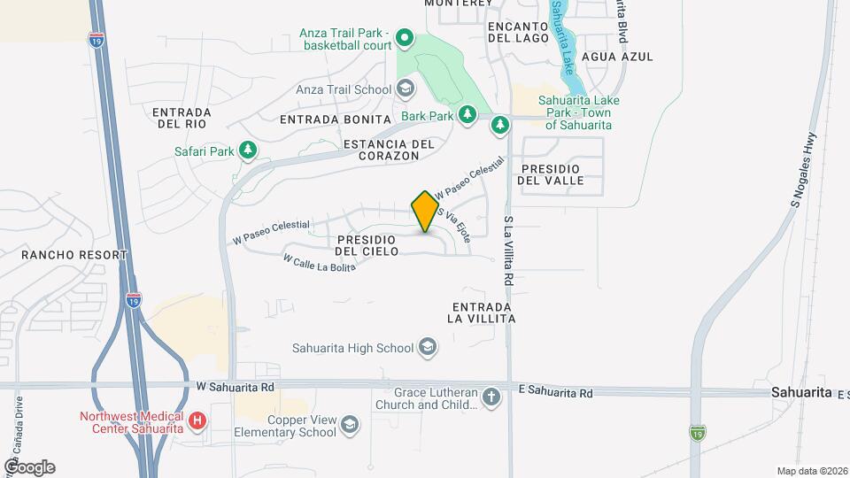 221 W Vuelta Friso Mapa y Detalles de la Ubicación