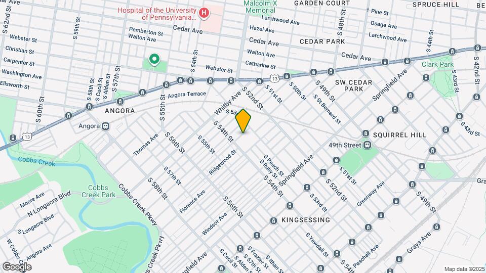 5330 Pentridge St Map and Location Details