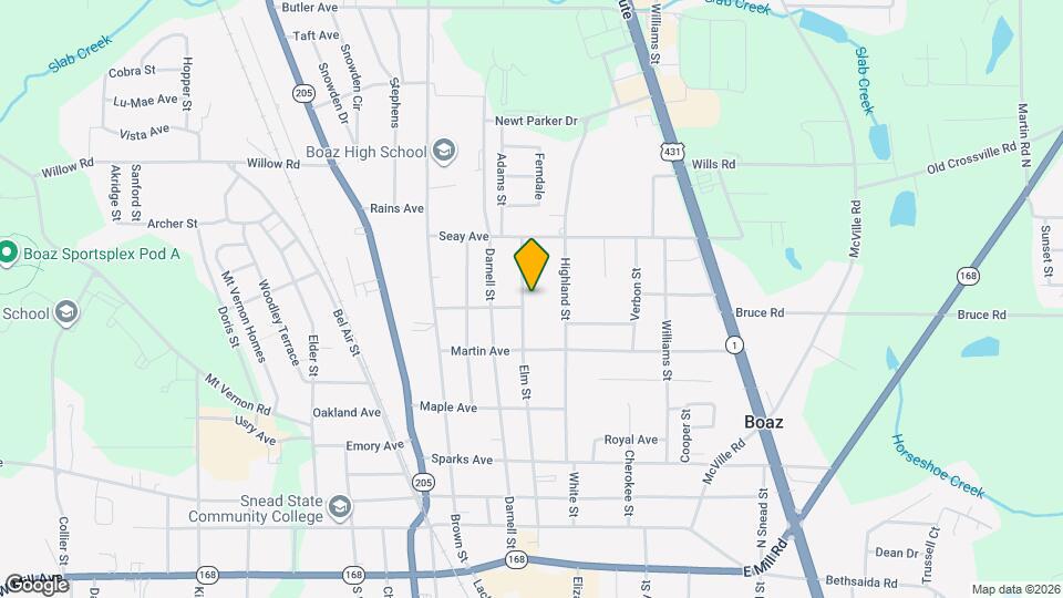 701 Elm St Map and Location Details