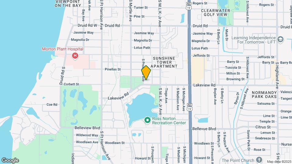 904 Lakeview Rd Map and Location Details