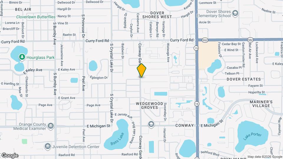 2001 Conway Gardens Rd Map and Location Details