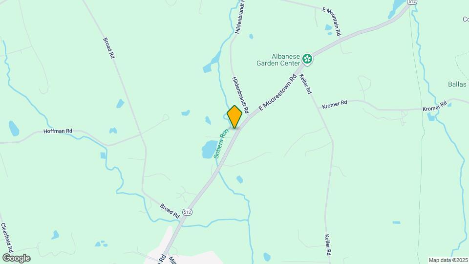 181 E Moorestown Rd Map and Location Details